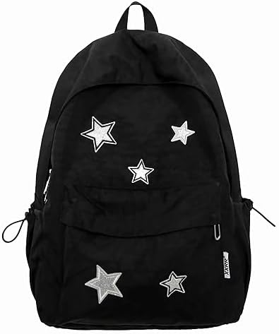 Amazon.com: MININAI Cute Y2K Aesthetic Backpack Stars Pattern